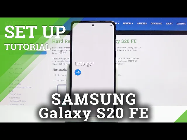 Video thumbnail for Setup Process on SAMSUNG Galaxy S20 FE – Configuration & Activation