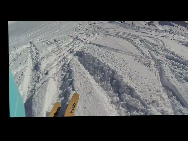 Video thumbnail for Tignes Val d'Isère 2023. Episode 1 - Snowpark #ski #skiing #snow #tignes #valdisere  #snowpark