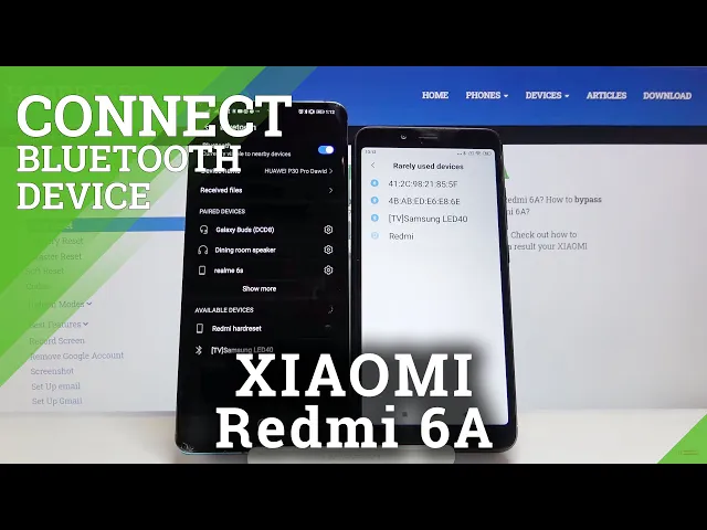 Video thumbnail for How to Connect XIAOMI REDMI 6A via Bluetooth – Connection Settings