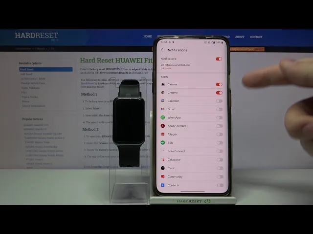 Video thumbnail for How to Enable Notifications in HUAWEI Fit – Notification Settings