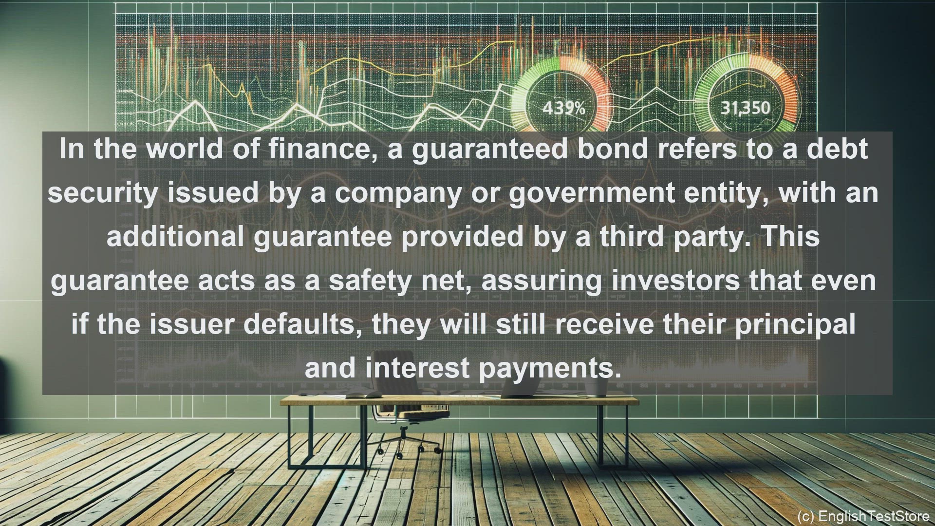 'Video thumbnail for Guaranteed bond in economics and finance'