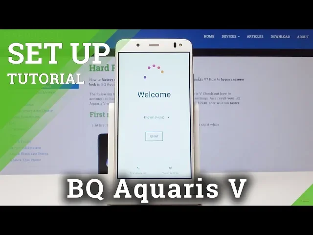 Video thumbnail for Set Up BQ Aquaris V - Activation & Configuration Process