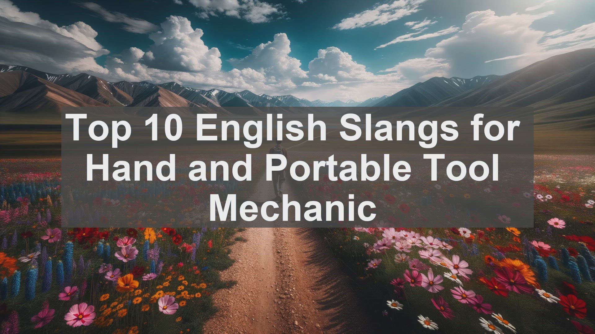 'Video thumbnail for Top 10 English Slangs for Hand and Portable Tool Mechanic'