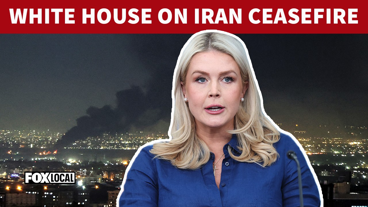 Video thumbnail for FULL: White House press briefing after two-week ceasefire announced with Iran