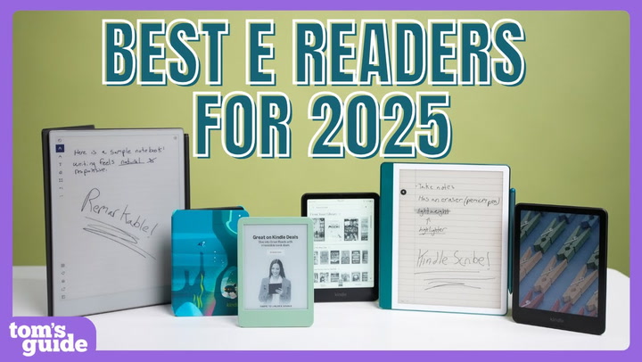 Video thumbnail for The 5 Best E-Readers For The Year