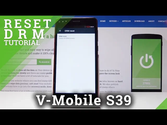 Video thumbnail for How to Erase DRM in V-Mobile S39 - Restore DRM Licenses
