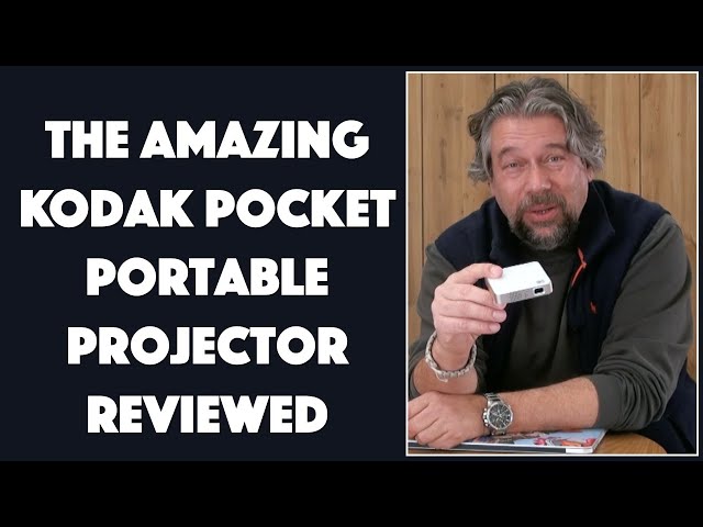Video thumbnail for The Amazing Kodak Project Portable Projector - REVIEWED