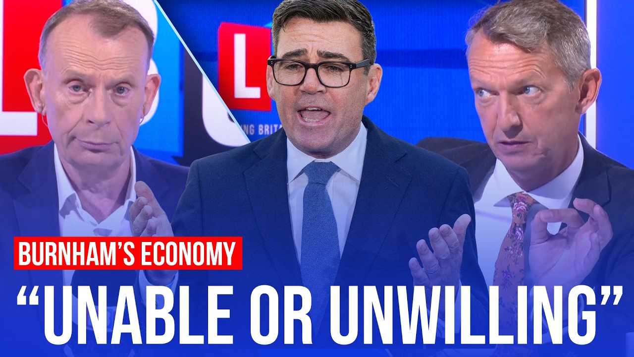 Video thumbnail for Can Andy Burnham fix the economy? His economic advisor isn't sure...