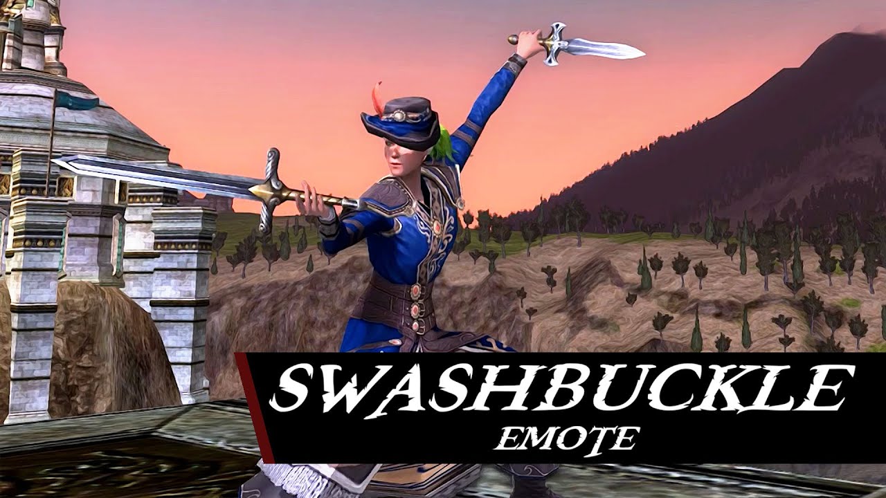 Video thumbnail for LOTRO Swashbuckle Emote - Corsairs of Umbar Expansion Emote 2023