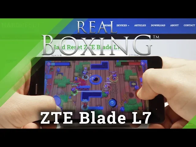 Video thumbnail for Test Brawl Stars on ZTE Blade L7 – FPS Checkup