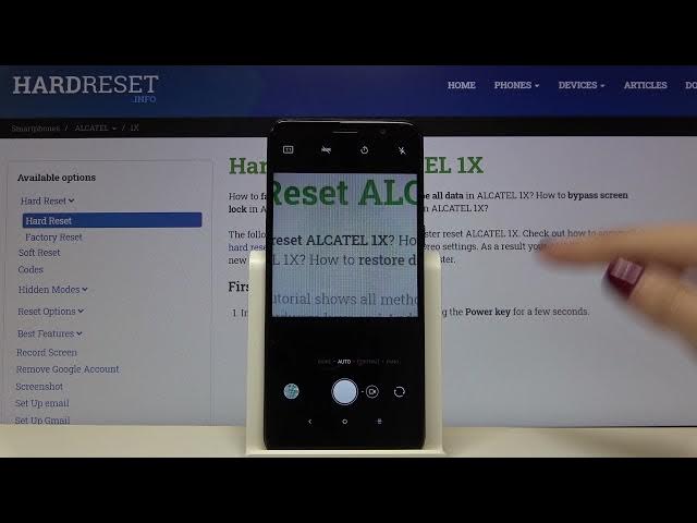 Video thumbnail for How to Manage Image Resolution on ALCATEL 1X – Camera Settings