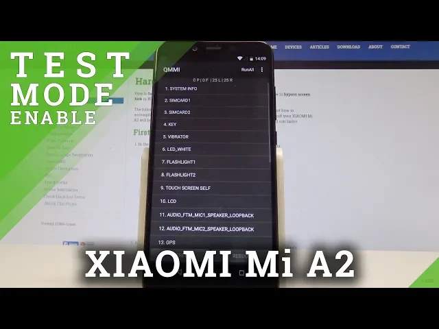 Video thumbnail for How to Enter QMMI Mode in XIAOMI Mi A2 - Enter & Quit QMMI Test
