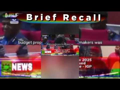 Video thumbnail for Brief Recall @4pm 20 1