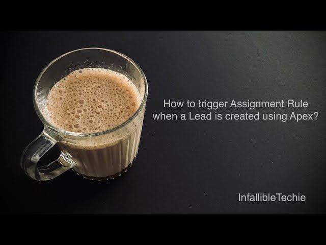 'Video thumbnail for Trigger Assignment Rule when a Lead is created using Apex'