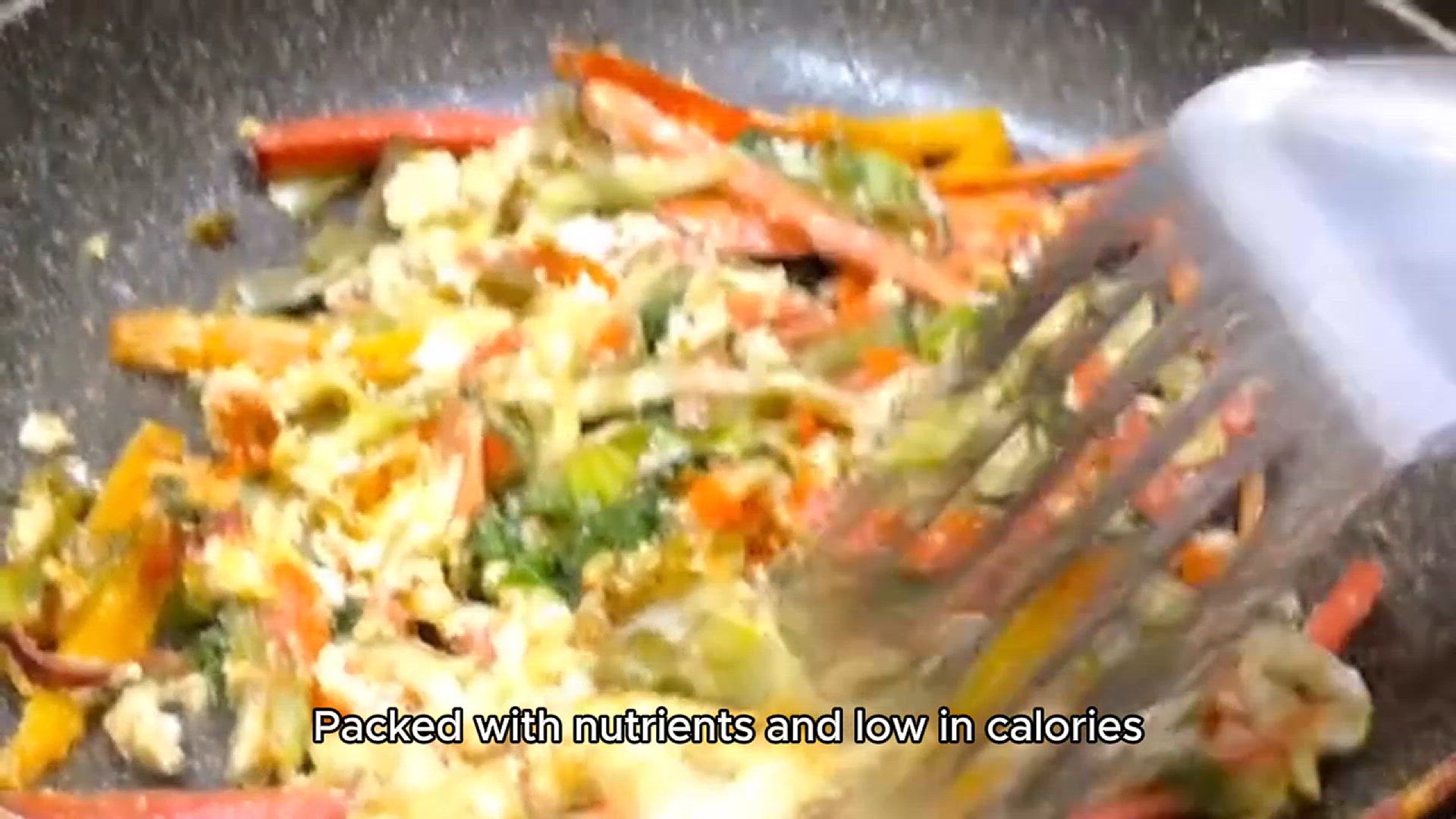 Video thumbnail for Veggie omelette