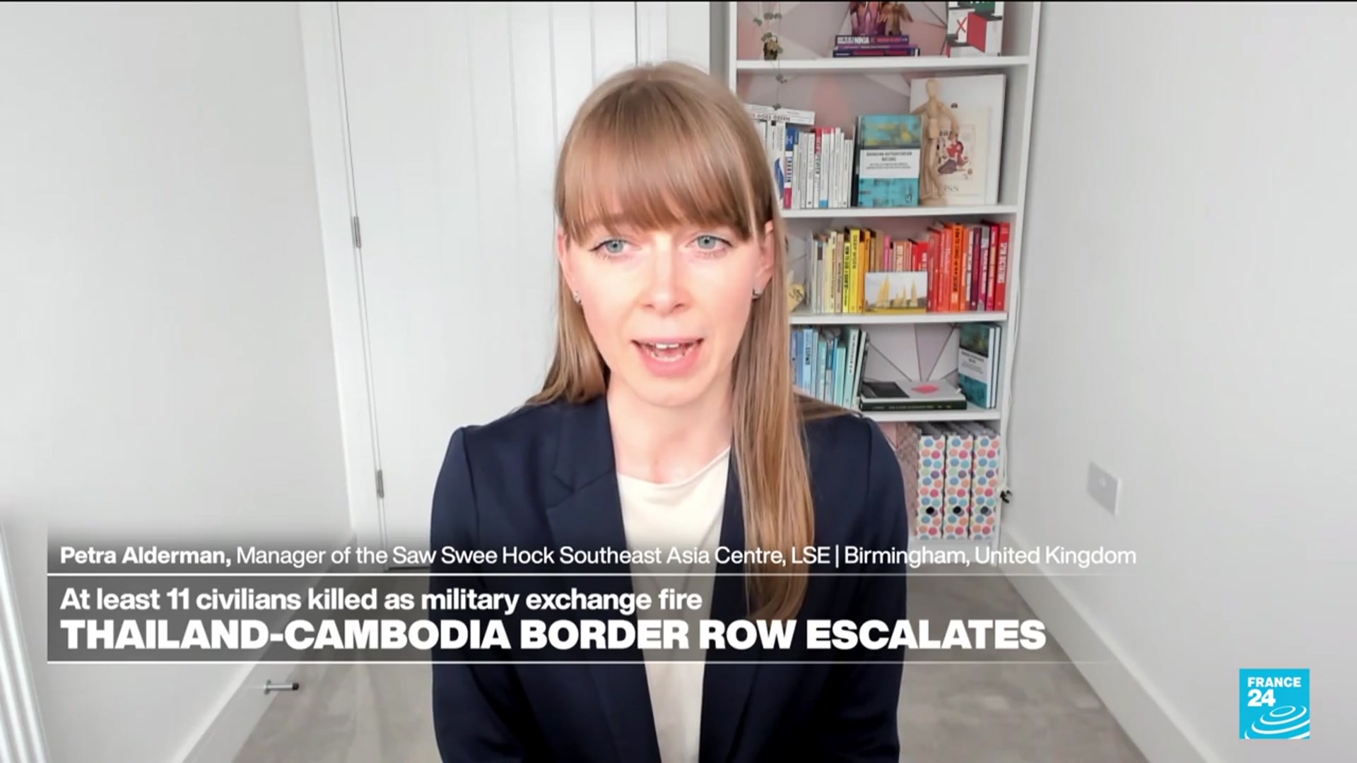'Video thumbnail for Thailand-Cambodia border crisis traces roots 'to pre-colonial Southeast Asia"'
