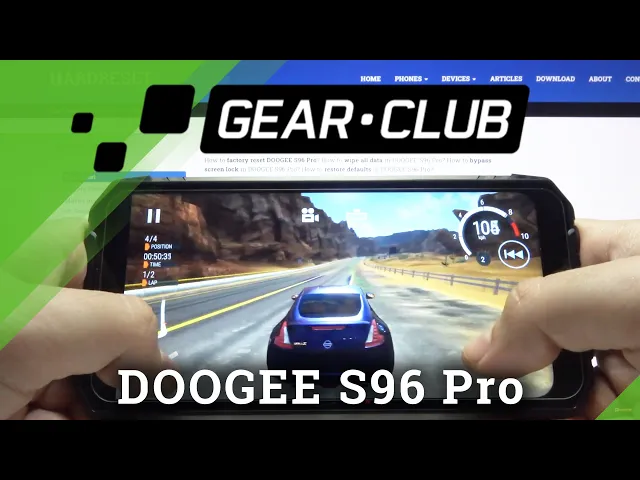 Video thumbnail for Test Game Gear Club on DOOGEE S96 Pro | MediaTek Helio G90 | 8GB RAM | Gameplay - FPS Check