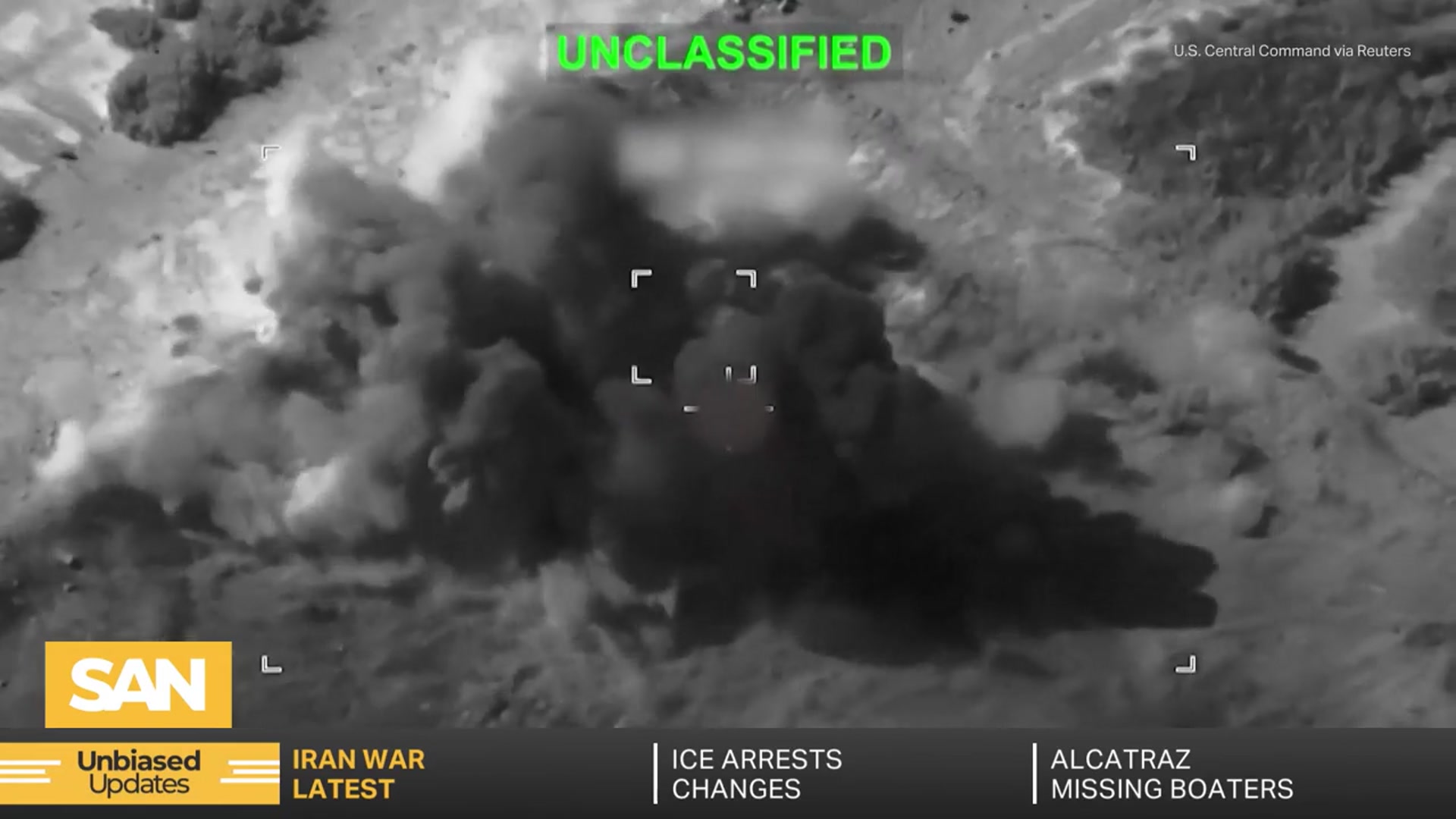 Video thumbnail for US strikes Iran for fourth consecutive night, freezes more than $130M in assets