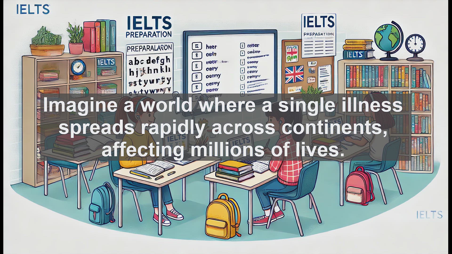 'Video thumbnail for 5000 Must Know IELTS 8.0 Vocabulary - Understanding 'Epidemic': Boost Your IELTS Vocabulary'