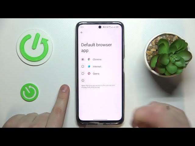 Video thumbnail for REALME C55   How to Make Chrome Default Browser
