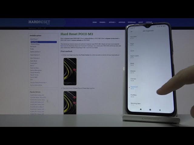 Video thumbnail for POCO M3  Alarm Tones / Alarm Sounds