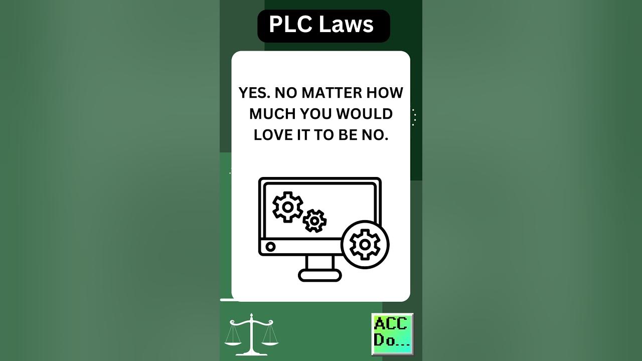 'Video thumbnail for PLC Laws #49 - THE ANSWER TO ANY "CAN YOU MAKE IT DO THAT?" QUESTION IS ALWAYS...'