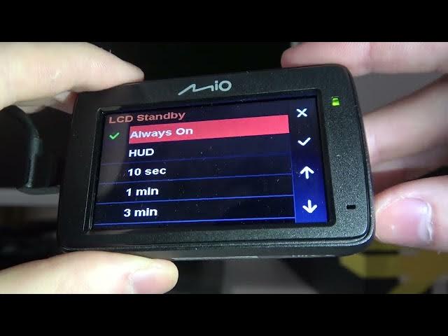 Video thumbnail for How To Change Display Timeout Mio MiVue 731