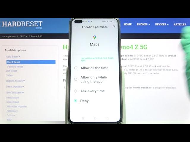 Video thumbnail for How to Manage Apps Permissions in OPPO Reno4 Z 5G– Set Up Apps Permissions