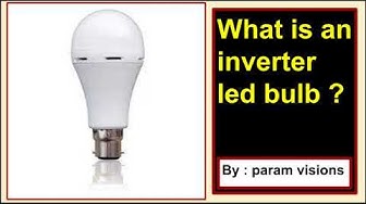 'Video thumbnail for What is led inverter bulb ? / Inverter led bulbs /What is rechargeable led bulb?'