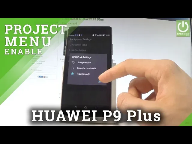 Video thumbnail for How to Open Project Menu in HUAWEI P9 Plus |HardReset.info