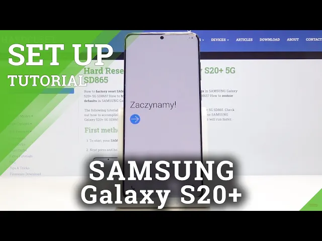 Video thumbnail for How to Set Up Samsung Galaxy S20+ - Initialization Process
