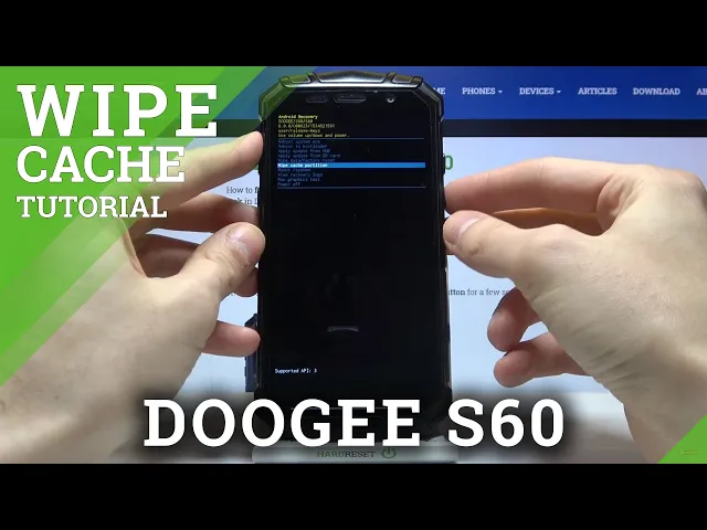 Video thumbnail for How to Wipe Cache on DOOGEE S60 – Format Cache Partition