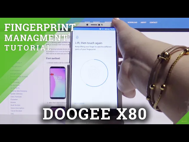Video thumbnail for How to Add Fingerprint to DOOGEE X80 – Lock Screen Method