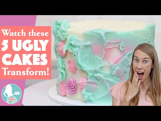 Video thumbnail for You Won’t Believe How These 5 UGLY Cakes Transform!