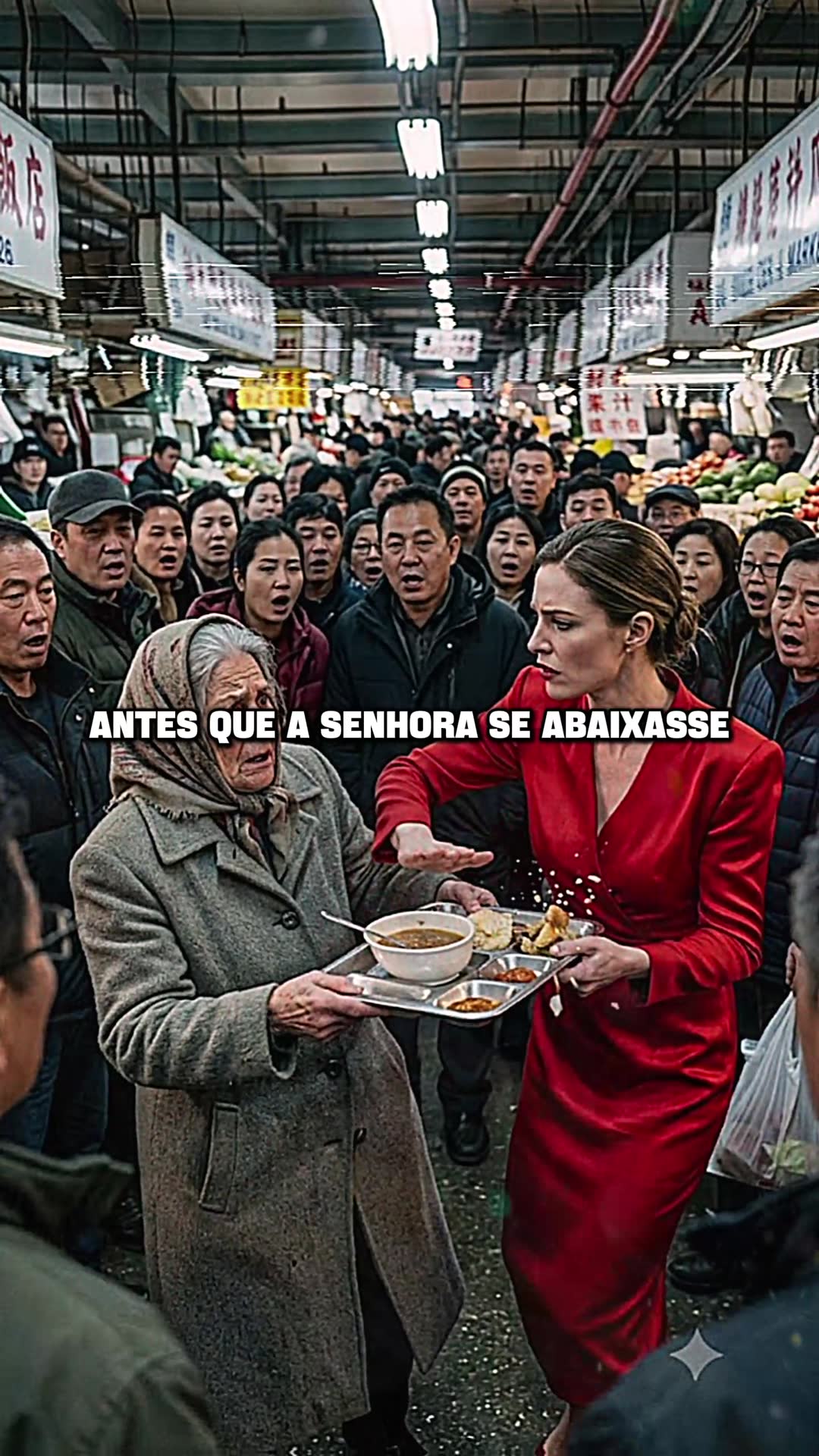 Video thumbnail for Órfã Negra ajuda uma idosa sendo humilhada, sem saber que ela é a mãe do príncipe...