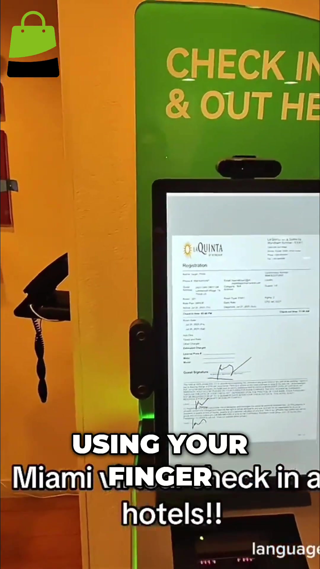 'Video thumbnail for Outsourced Hotel Check-in Experience #shorts'