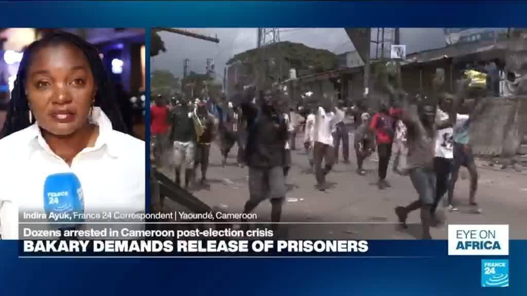 Video thumbnail for Cameroon: Opposition candidate Issa Tchiroma Bakary calls for release of protesters