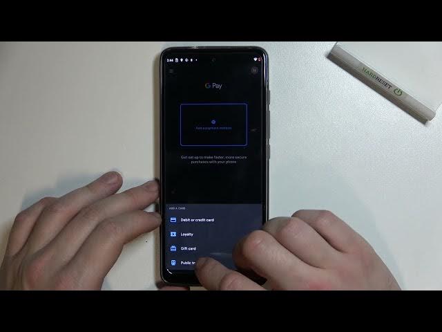 Video thumbnail for How to Add Different Types of Cards in Motorola Moto G60S - Enter Cards Data