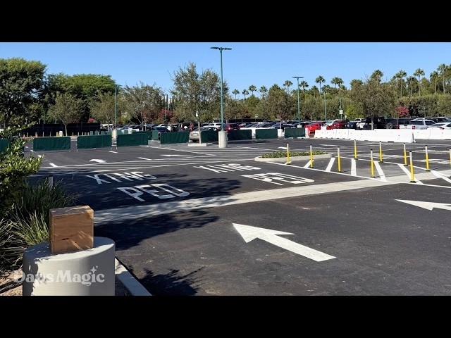 Video thumbnail for New Rideshare Drop Off at Disneyland Resort Near Downtown Disney District 4K