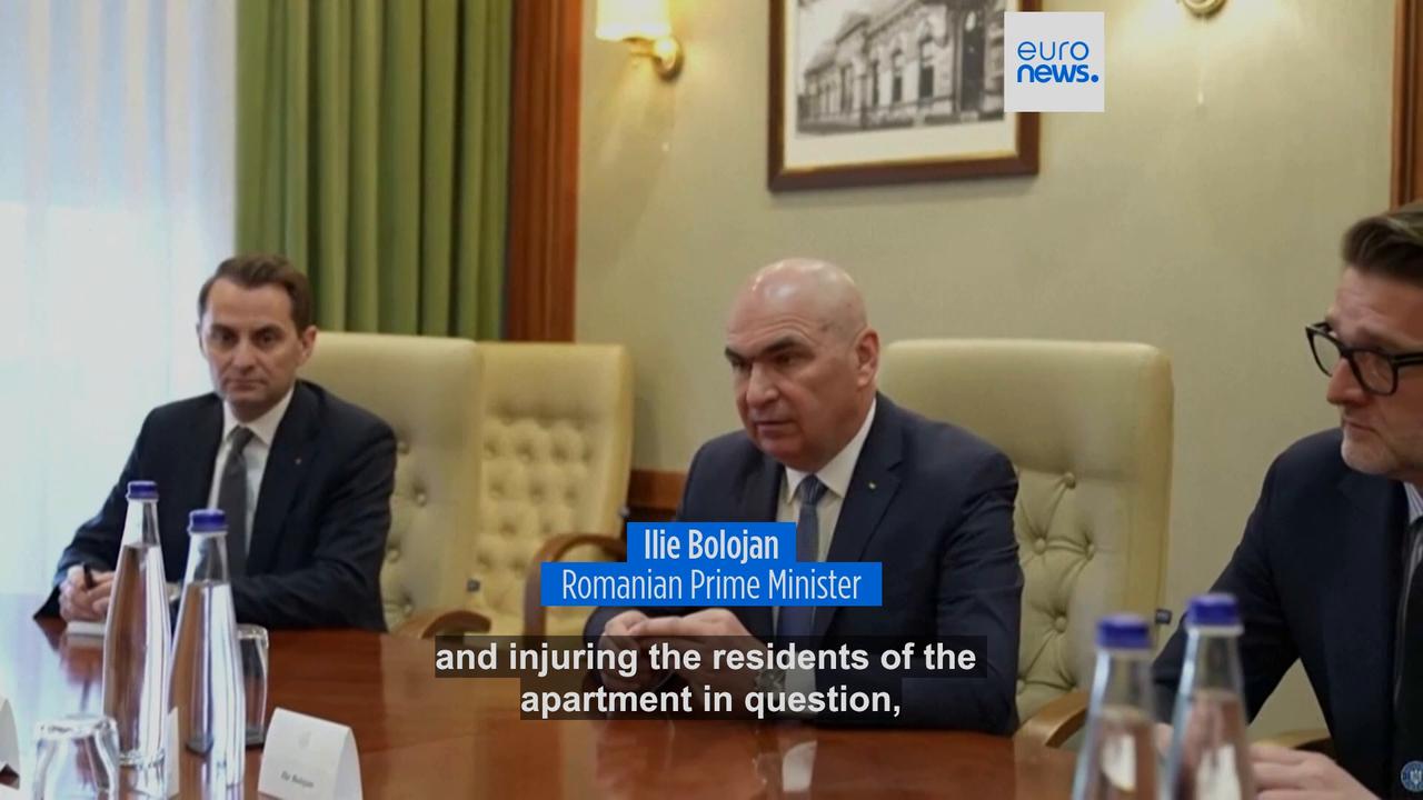 Video thumbnail for Drone wars: Russian drone strikes Romania, prompting fierce criticism across Europe