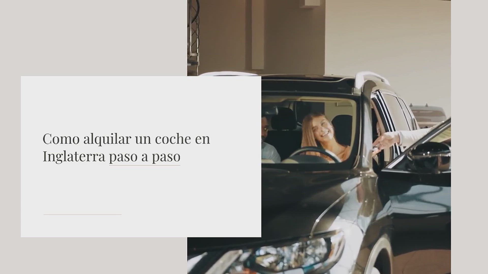 Video thumbnail for Como alquilar un coche en Inglaterra paso a paso