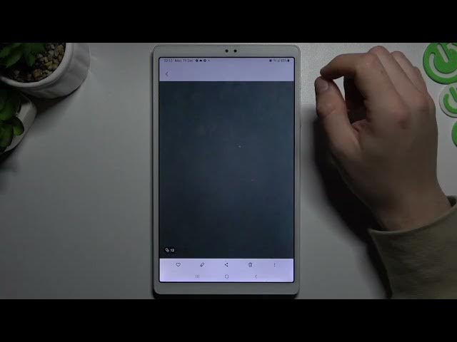 Video thumbnail for How to Take Many Photos within Seconds in Samsung Galaxy Tab A7 Lite - Multiple Pictures via Shutter