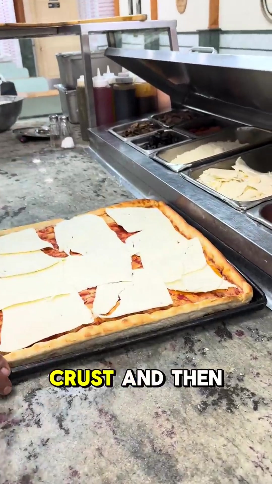 Video thumbnail for The boss of Krispy Pizza makes his Sicilian delicacy - PALERMO PIZZA 🍕💯(720P_HD)