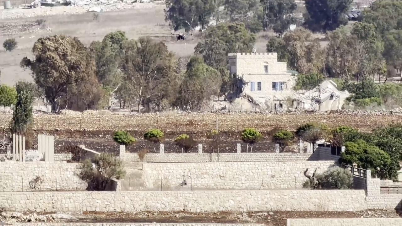 Video thumbnail for Lebanon: Israeli Quadcopter Drops Surveillance Device.