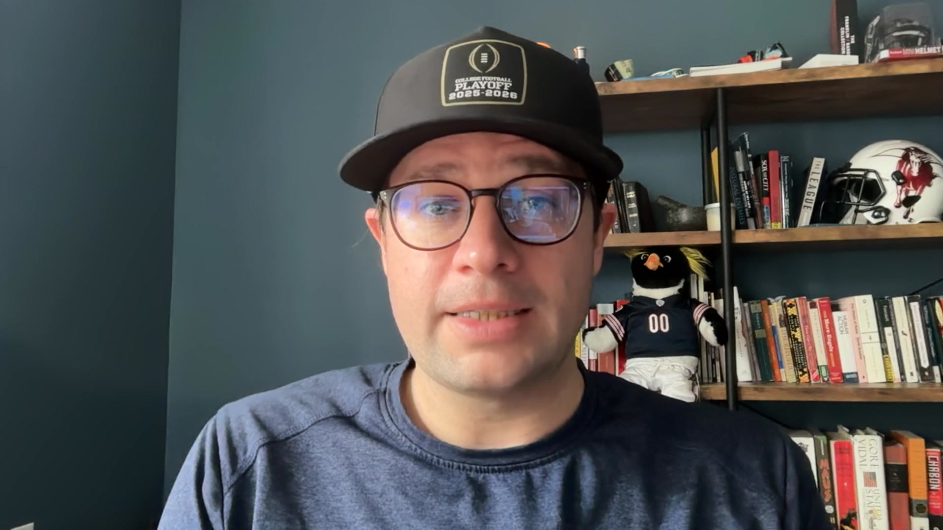 Video thumbnail for Chicago Bears' Cole Kmet sounds alarm on new offensive problem