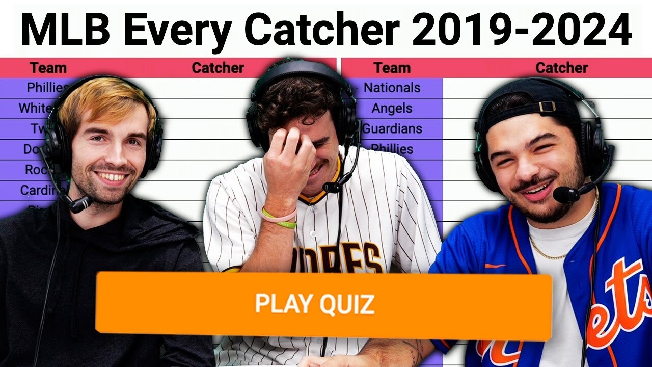 Video thumbnail for Can we name every MLB catcher since 2019?
