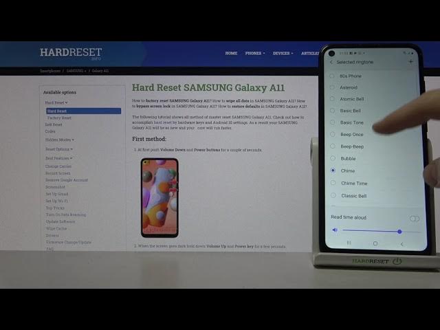 Video thumbnail for Samsung Galaxy A11 Alarm Sounds Presentation