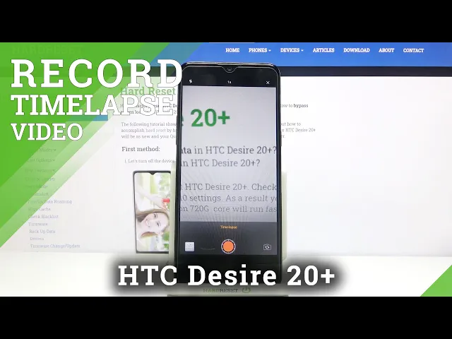 Video thumbnail for How to Record Timelapse Video on HTC Desire 20+ - Speed Up Video