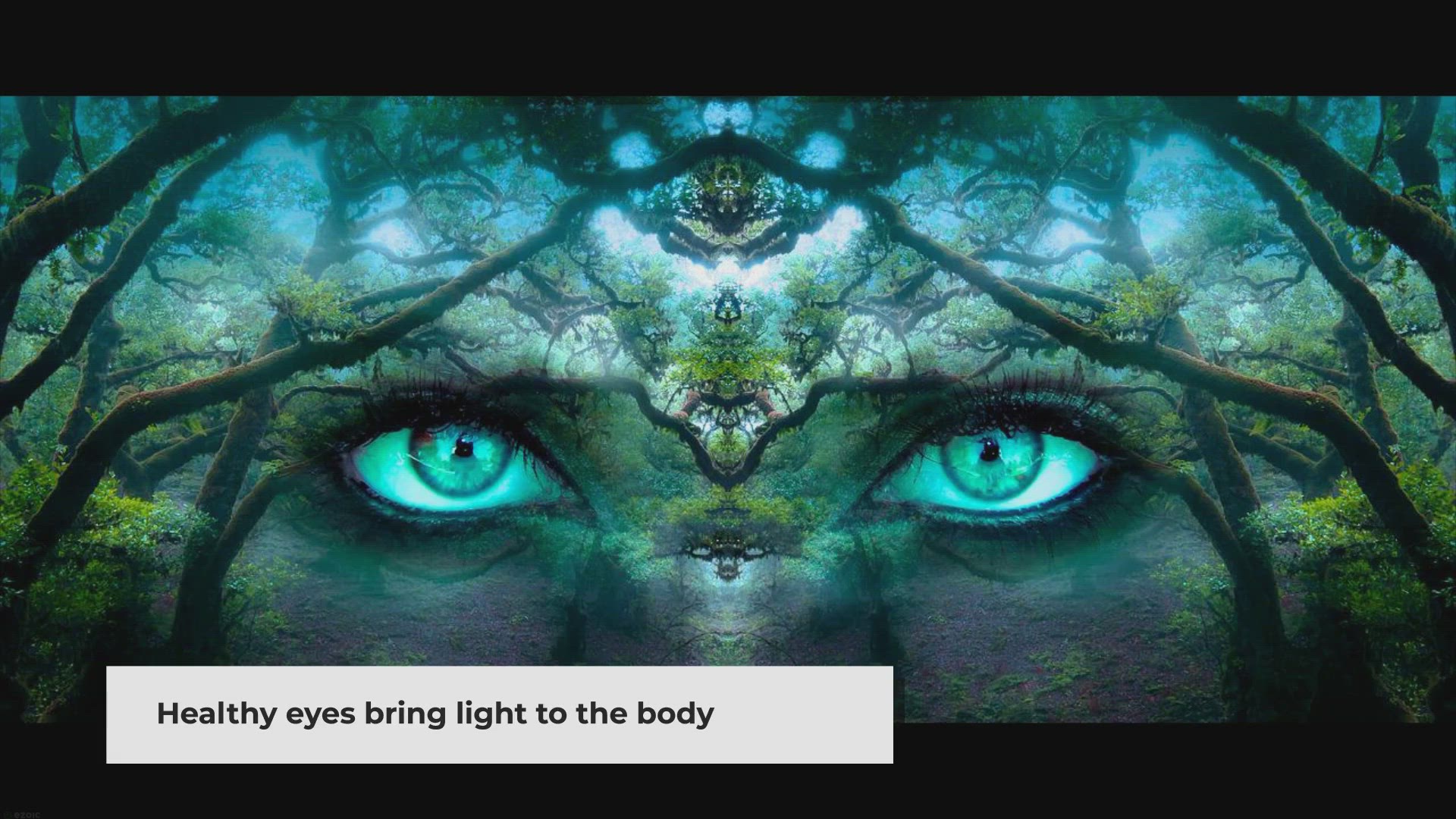 'Video thumbnail for The Gospel of Matthew - The Sound Eye | Matthew Chapter 6 : 22 - 23'