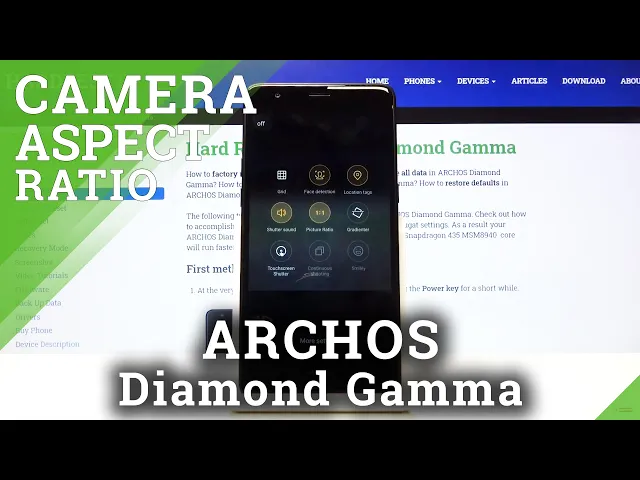 Video thumbnail for How to Find Aspect Ratio Settings in Archos Diamond Gamma - Change Aspect Ratio